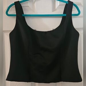 Black Tie Oleg Cassini Top